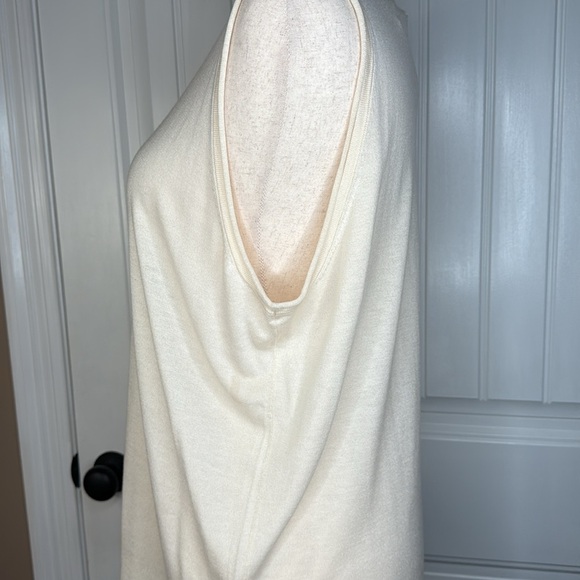 Ralph Lauren Cream Sleeveless Top Relaxed Fit Ivory Sz 2X - Picture 4 of 12